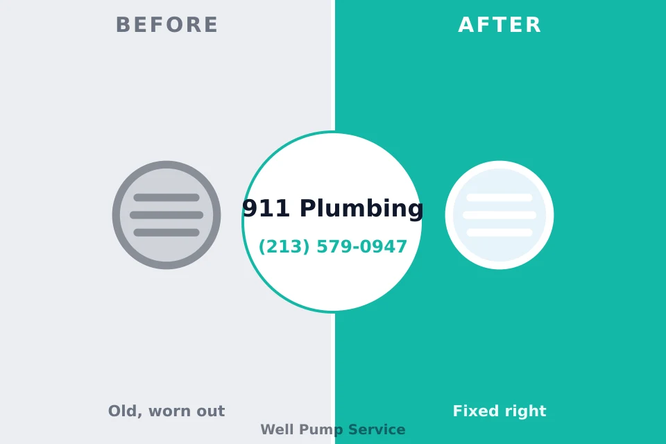 Before and after: plumbing company Charleston, WV